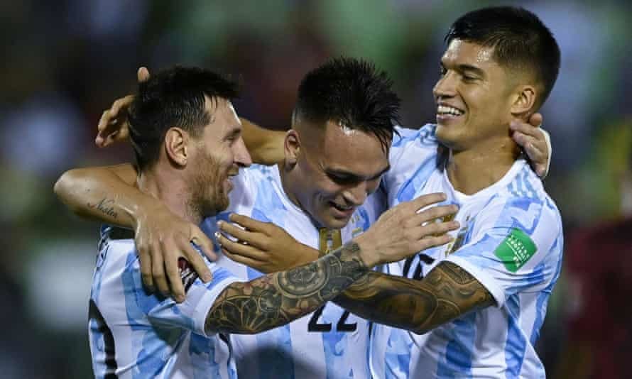  阿根廷双星珠联璧合 梅西策动内马尔戴帽屠榜  